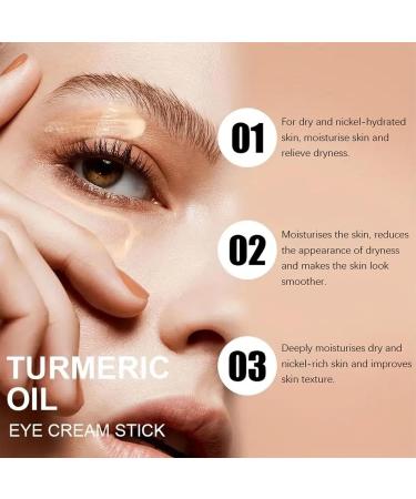 Lumibalm Turmeric Eye Cream Stick Lumibalm Eye Bags Lumi Balm Eye Cream Stick Eye Serum Moisturizing Eye Cream Balm Against Eye Bags Reduces Swelling and Eye Bags (10g) - Buy Online on GoSupps.com