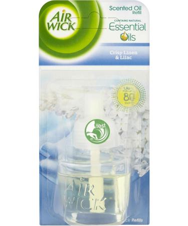 Air Wick Plug In Refill Touch of Luxury Plug In Refill Crisp Linen and Lilac 17 ml (Pack of Six) - Buy Online on GoSupps.com