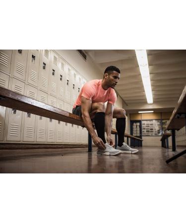 Under Armour Unisex Rush Over The Calf Socks | Mens 8-12 Womens 9-12 | Mod Grey - International Shipping Available - Buy Online on GoSupps.com