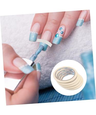 Healeved Nail Tool 5pcs Professional Masking Tape Nail Striping Tape Nail Glue Tape Nail Tips Tape Line Nail Art Nails Stickers Manicure Tape Striping Tape Line Nail Tape Tool Stripping As Shown medium - Buy Online on GoSupps.com