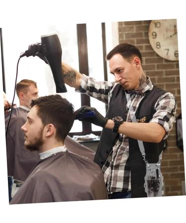 DOITOOL Hairdressing Pouch - Adjustable PVC Waist Bag for Stylists Barbers & Hair Care Tools - Buy Online on GoSupps.com