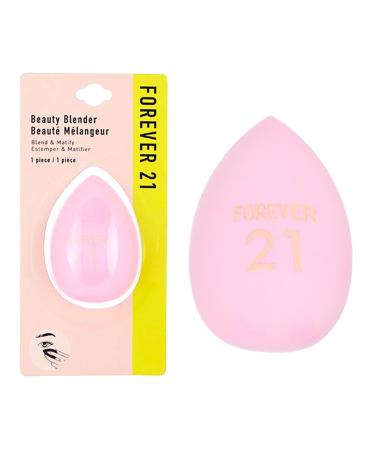 Forever 21 Teardrop Beauty Sponge (BLUSH) - Cosmetic Makeup Applicator Beauty Blender | Professional Beauty Tools + Accessories