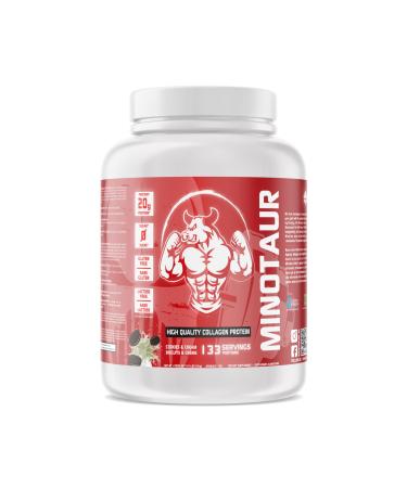 Predator Labs - Minotaur Beef Protein 2kg -23g of protein Hydrolysed Beef Collagen Protein 133 Servings Lactose free Gluten free help to recovery and joint support. Cookies & Cream