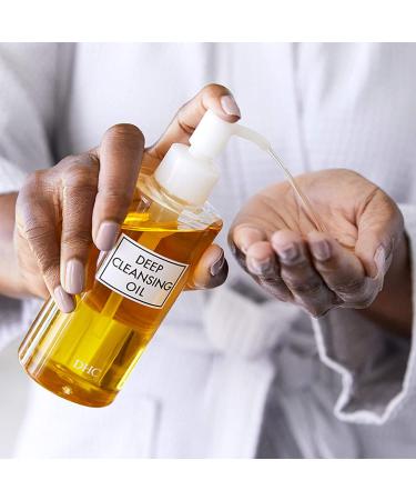 DHC Deep Cleansing Oil - Makeup Remover & Facial Cleanser (6.7 fl. oz.) | Residue-Free, Gentle Cleanser for All Skin Types - Buy Online on GoSupps.com