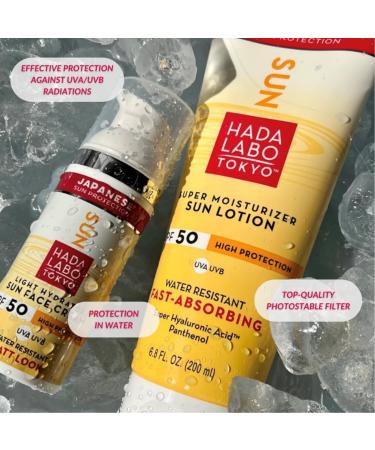 Hada Labo Tokyo sun body lotion SPF 50 - Buy Online on GoSupps.com