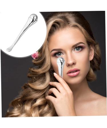 Housoutil 3 Pi ces de masque de cuill re cosm tique accessoire skincare massage yeux spatule de maquillage en m tal applicateur de cr me contour des yeux se r concilier 8.6x1.5x1.5cmx3pcs argentx3pcs - Buy Online on GoSupps.com