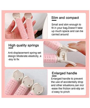 Volumizing Hair Clips Set - 6pcs | Velcro Root Clips for Fluffy Volume | DIY Hair Styling Barrettes for Women - Buy Online on GoSupps.com