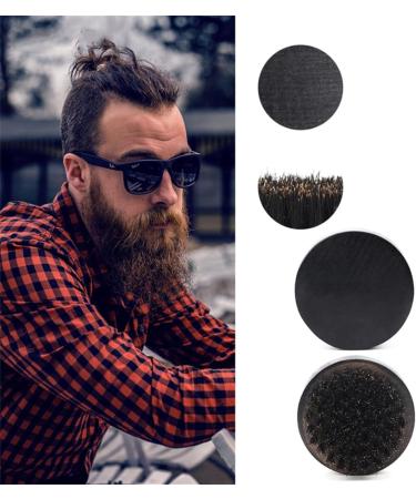 AnSafe Handmade Portable Shaving Brush | Bristle Hair Beard Foam Brush for Perfect Grooming - Buy Online on GoSupps.com