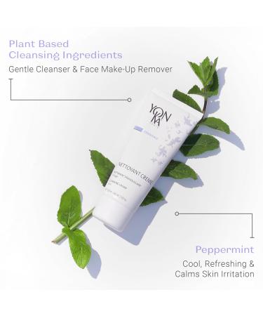 Yon-Ka Nettoyant Creme 100ml | Gentle Cleansing Makeup Remover for Sensitive & Acne-Prone Skin | Paraben-Free with Calming Peppermint & Plant Glycerin  - Buy Online on GoSupps.com