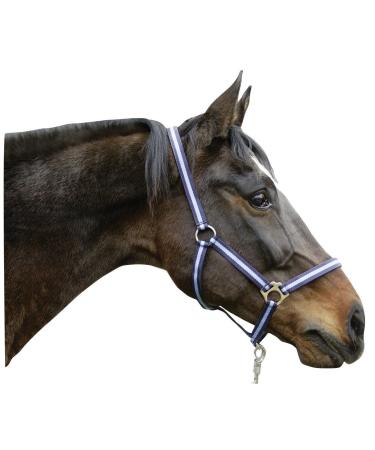 Kerbl Nylon Halter Hippo Nylon Halter for Pony Shetty Full Cob XFull 6 Colors Size 0 blue