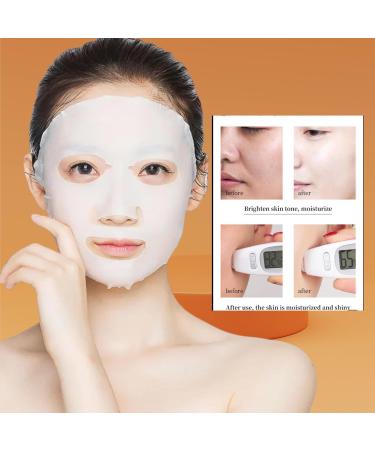24-Piece Premium Facial Sheet Mask Set | Hydrating Moisturizing & Brightening | Cruelty-Free with Strawberry Honey Orange Lemon Vit C Aloe Vera & Tomato - Buy Online on GoSupps.com