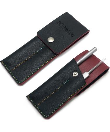 SG Nekoo Professional Facial Milia & Whitehead Removal Tool - Stainless Steel Double Ended Needle Tweezers for Blemish, Pimple & Acne - Silver Pack Of 1 - Buy Online on GoSupps.com