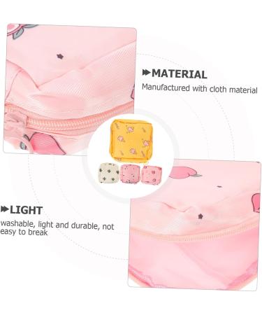 Gleavi 4-Piece Ice Cream Pocket: Menstrual Tape & Breastfeeding Organizer | Portable Washable Tampon Bag - Buy Online on GoSupps.com