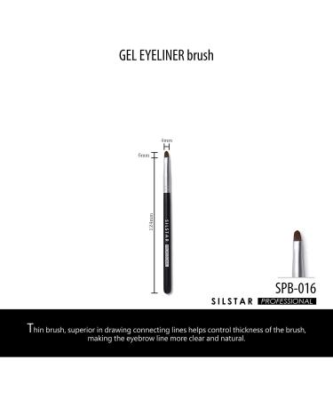 SILSTAR Professional Gel Eyeliner Brush | Made in Korea SPB016 - Buy Online on GoSupps.com