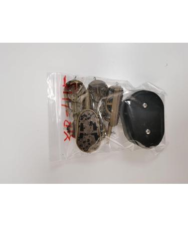 Flat Method Feeder Set - 5PC Inline Fishing Accessories with Bait Box | 20g 30g 40g 50g 60g Carp Feeder for Basic Fishing - Buy Online on GoSupps.com