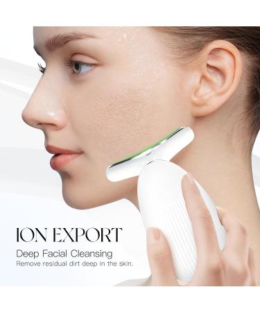 ANLAN Face Massager: Anti-Wrinkle Device with 3 Modes for Skin Tightening & Neck Lifting - EMS Massage for Women - Buy Online on GoSupps.com