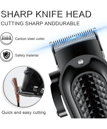 Rechargeable Hair Clippers for Men - Powerful Cordless Electric Trimmer & Beard Grooming Tool - Buy Online on GoSupps.com