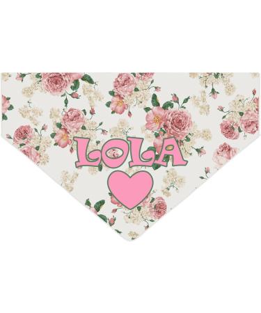 Shop Personalized Pink Dog Hooker - Unique Designs for Collars & Neck Ties - Triangle Pet Accessory - Buy Online on GoSupps.com