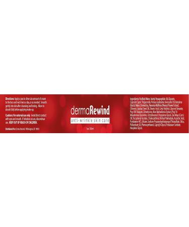 Derma Rewind Anti-Wrinkle Moisturizer | Boost Collagen & Elastin | Diminish Fine Lines | Ultimate Ageless Skin Care Solution - Buy Online on GoSupps.com