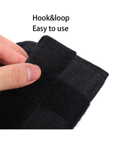 Forearm Brace for Elbow Support | Injury Recovery Immobilizer | Adjustable Fracture & Sprain Fixation Black (M - Buy Online on GoSupps.com