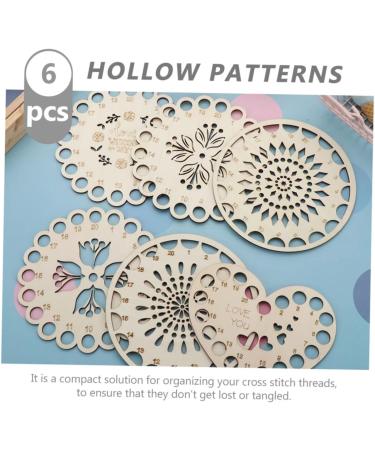 Lurrose 12 PC Embroidery Finishing Board & Thread Organizer | Premium Thread Winding Coils for Perfectly Crafted Embroidery Projects - Buy Online on GoSupps.com