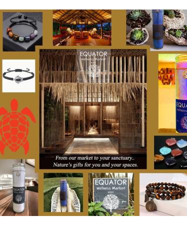 Tree of Life Centering Candle - Enhance Meditation Yoga & Ambiance | Equator Wellness Market - Promotes Health Vitality & Balance - Buy Online on GoSupps.com