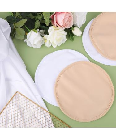 4-Pack Reusable Castor Oil Packs for Breast - Washable & Relaxing | Khaki & White | Eco-Friendly Remedy - Buy Online on GoSupps.com