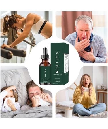 60ml Lung Cleansing Drops Natural Powerful Breathing Support Supplement for Adults Daily Lungs for Men Women Great for Home Office Travel - Buy Online on GoSupps.com