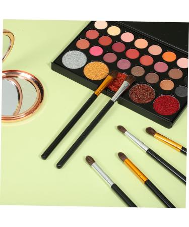 AUTSUPPL 6pcs Eyeshadow Brush for under Eye Concealer Brush under Eye Makeup Eyeshadow Horse Hair - Buy Online on GoSupps.com