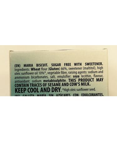 SUGAR FREE MARIA BISCUITS 400g x 2 - Buy Online on GoSupps.com