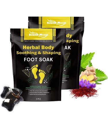 10PCS Herbal Detox&Shaping Cleansing Foot Soak Beads, Body Detox Foot Soak, Herbal Foot Cleansing Soak Beads Herbal Foot Cleansing Soak Beads for Men Women