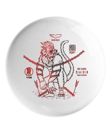 Yikun Disc Golf Mid-Range | Professional PDGA Approved Golf | Stable Discs Golf Midrange | 165-170g | Versatile Golf Disc Perfect for Outdoor Games and CompetitionDics Shade Color May Vary red