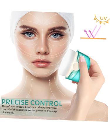 Hoement Sunscreen Brush Sunblock Brushes Sunscreen for Face Sun Block Applicator Makeup Brush Loose Powder Brush Face Brush Flat Top Foundation Brush Foundation Brush Short Fiber Wool - Buy Online on GoSupps.com