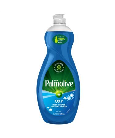 Palmolive Ultra Dish Liquid Oxy Power Degreaser, 32.5 Fl Oz Unscented  32.5 Fl Oz (Pack of 1)
