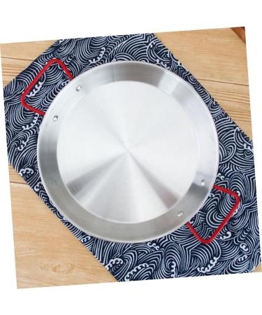 Alipis 2pcs Non-Stick Paella Pan Baking Dish with Lid Stainless Steel Skillet Frying Pan with Egg Pasta Kitchen Gadget Chinese Wok Pan Steel Cook Pan Mini Wok Fried Chicken Plate Outdoor 20*16CMx2pcs Silverx2pcs - Buy Online on GoSupps.com