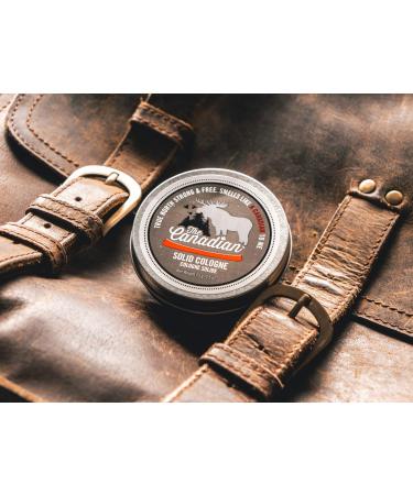 Walton Wood Farm Solid Cologne (The Canadian) Maple Bark & Wild Portage Scent Vegetarian Friendly and Paraben-Free 2.5 oz - Buy Online on GoSupps.com