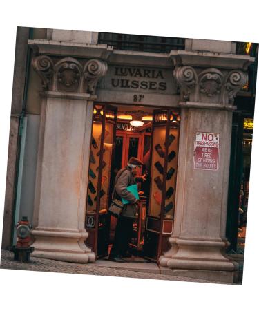 Ciieeo 2pcs Warning Tin Painting Emblems Metal Halloween Signs Metal Signs Hanging Painting Vintage Antique - Buy Online on GoSupps.com