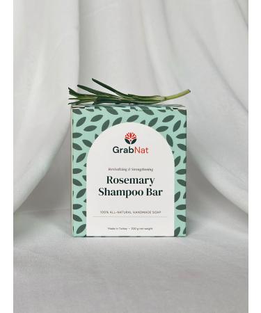 All-Natural Shampoo Bar For Hair Handcrafted with All-Natural Ingredients Oils and Extracts - Sulfate-free Paraben-free Cruelty-free Eco-Conscious Zero-Waste (2 pack Rosemary) - Buy Online on GoSupps.com
