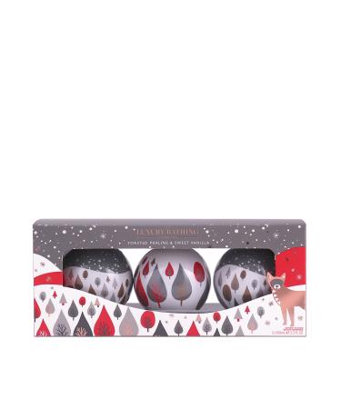 The Luxury Bathing Company - Toasted Praline & Sweet Vanilla Glistening Gift Set - Vegan Friendly