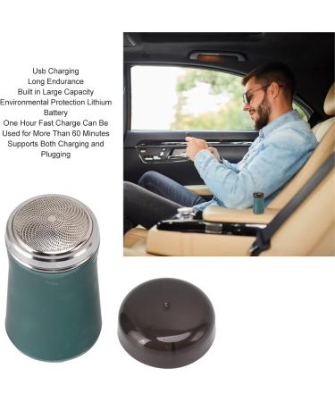 Buy VINGVO Mini Electric Beard Trimmer - Portable Washable Silent Motor 6600 RPM - Ideal for Grooming (Green) - International Shipping Available - Buy Online on GoSupps.com