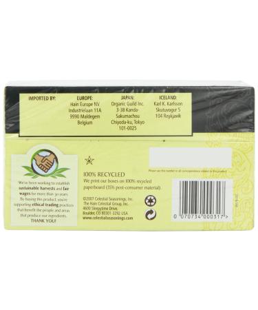 Celestial Seasonings Mandarin Orange Spice Tea Bags - 20 Count Herbal Tea - Buy Online on GoSupps.com