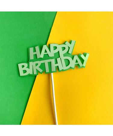 Personalised Cake Toppers Cake Decorations 1pcs Double Layer Paper Cake Topper Happy Birthday Cupcake Toppers Baby Shower Party Decorations Supplies (Color : 7) (Color : 7) (Color : 6) - Buy Online on GoSupps.com