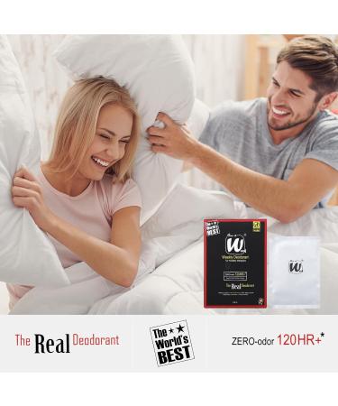 Once a Week Deodorant Wipes: The Real Deodorant Zore-odor 120hours+/Be Week-long Confident Only 1 Wipe/ 12 Wipes for 3 Months of Use - Buy Online on GoSupps.com