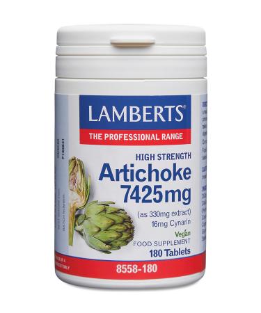 Lamberts Artichoke 8 250 mg 180 Capsules