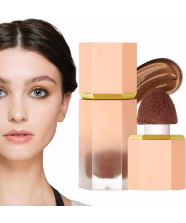 Liquid contour stick liquid highlighter stick | Oil-free contour stick face concealer cosmetic highlighter for masquerades travel parties dates business trips - Buy Online on GoSupps.com