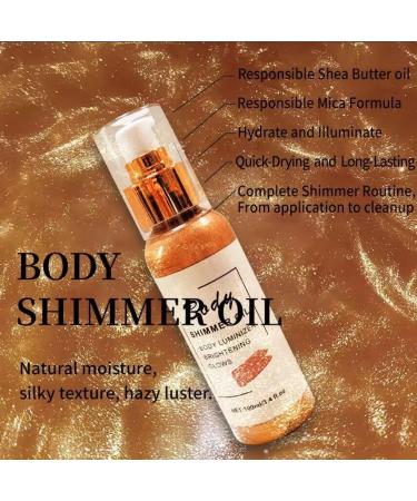 Golden Glow Body Shimmer Oil & Turmeric Soap Gift Set | 100ml Shimmer Oil + 2 x 100g Soaps | Perfect Body Glitter & Lotion Combo for All Skin Types - Buy Online on GoSupps.com