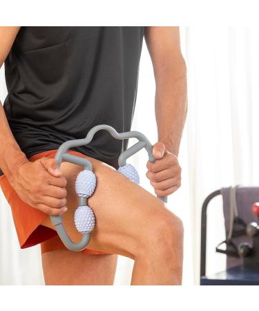 360 Rotatable Massage Roller - Anti-Cellulite Massager for Legs Arms & Hips | Muscle Recovery & Skin Tightening - Buy Online on GoSupps.com