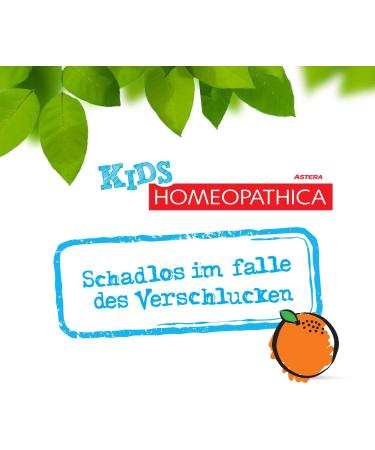 ASTERA Homeopathica KIDS Toothpaste (4+) - Orange Vanilla & Milk Flavor - 50 ml | International Shipping Available - Buy Online on GoSupps.com