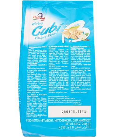 BALCONI Wafers Cubi Vanilla - Buy Online on GoSupps.com