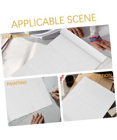 Lurrose 1 roll Portable Professional Convenient Art Calligraphy Multi-function of Rice Writing Chinese Picture 2 2000.00X48.00X0.10CM - Buy Online on GoSupps.com